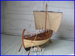 Trade Boat Kyrenia Greek Ancient 148 (13.7'') Wooden Model Ship Ki