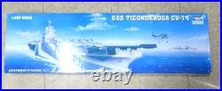 Trumpeter 05609 1350 USS Ticonderoga CV-14 Destroyer Ship Plastic Kit