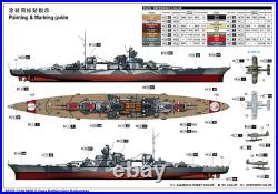 Trumpeter 5370 German Battlecruiser O Class Barbarossa 1/350 Scale Model Kit