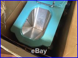 Turquoise Incinolet Electric Toilet Model WB/TR-III for Ship / Marine 240V DC