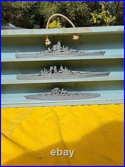 U. S. Navy Recognition / Teaching Models For Us, British And French Ships 1940-44