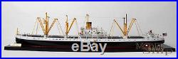 US Navy Liberty Cargo Ship WW2 Waterline Model ready for Display NEW