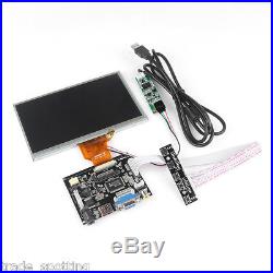 US Ship 7 Inch TFT LCD Touchscreen + Driver HDMI VGA for Raspberry Pi 3 Model B