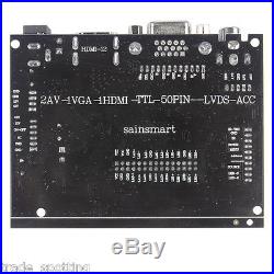 US Ship 7 Inch TFT LCD Touchscreen + Driver HDMI VGA for Raspberry Pi 3 Model B