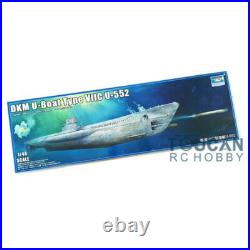US Stock Trumpeter 1/48 06801 DKM U-Boat VIIC U-552 Submarine Static Warship