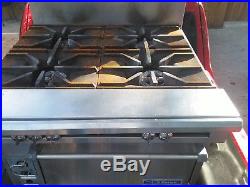 US range stove comemercial model 836-7RC. As for quote shipping