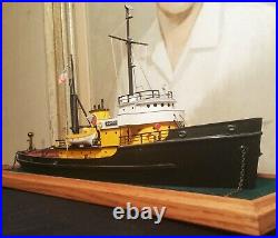 USCGC Comanche WPG-76 vtg ship model nautical museum display maritime greenland