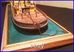 USCGC Comanche WPG-76 vtg ship model nautical museum display maritime greenland