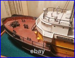 USCGC Comanche WPG-76 vtg ship model nautical museum display maritime greenland