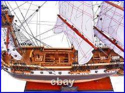 USS Constellation Medium Model Ship Handmade Wooden 30 Inches Fully Assembled