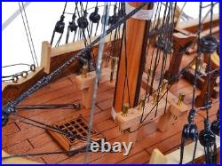 USS Constellation Medium Model Ship Handmade Wooden 30 Inches Fully Assembled