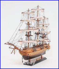USS Constitution Ship Model Handmade Wooden 22.5 Inches Ship Fully Assembled