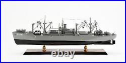 USS Haskell Attack Transport Handcrafted Wooden Ship Model 28