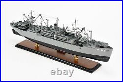 USS Haskell Attack Transport Handcrafted Wooden Ship Model 28