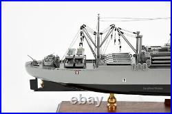 USS Haskell Attack Transport Handcrafted Wooden Ship Model 28