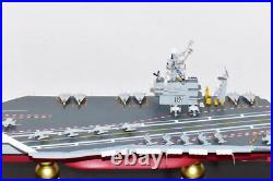USS John F Kennedy 1990s CV-67 24 inch Model, Navy, Scale Model, Mahogany, CVA/CV