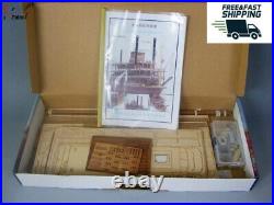 USS MISSISSIPPI 1870 1100 540mm 21 Steamboat Wood Model Kit Shicheng