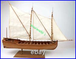 Unicorn 1/24 36ft -Pear version-Armed with sail 590 mm wood model ship kit