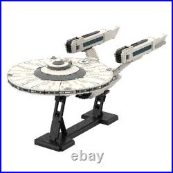 United Space Ship Constitution class Refit Model with Stand 2778 Pieces