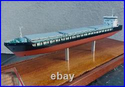 Universal Bulk Carrier Ship 9116 Model of DAMEN SHIPYARD Prototype Glass Case