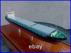 Universal Bulk Carrier Ship 9116 Model of DAMEN SHIPYARD Prototype Glass Case