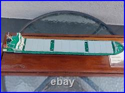 Universal Bulk Carrier Ship 9116 Model of DAMEN SHIPYARD Prototype Glass Case