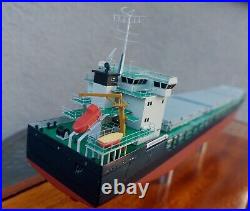 Universal Bulk Carrier Ship 9116 Model of DAMEN SHIPYARD Prototype Glass Case