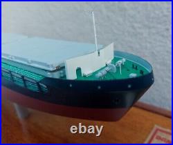 Universal Bulk Carrier Ship 9116 Model of DAMEN SHIPYARD Prototype Glass Case