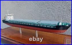 Universal Bulk Carrier Ship 9116 Model of DAMEN SHIPYARD Prototype Glass Case