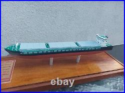 Universal Bulk Carrier Ship 9116 Model of DAMEN SHIPYARD Prototype Glass Case