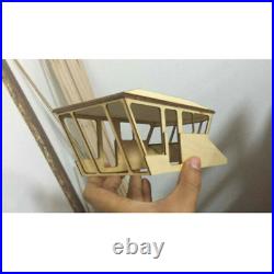 Unpainted 900mm Wooden Ship For Sea Axe 3307 RC Model Ship Toy Assembly DIY Kit