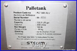 Used- Sartorius Stedim Palletank For Shipping, Model PLT 500 AL, Approximate 500