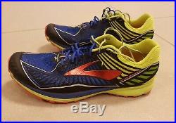 Used (one time) BROOKS men's running shoes for field MAZAMA model Free Shipping