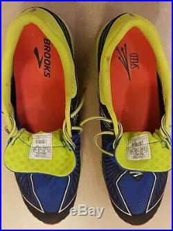 Used (one time) BROOKS men's running shoes for field MAZAMA model Free Shipping