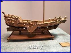 Utrecht Pegasus Scale 1/50 17.71 Wood Ship static model Ready for display