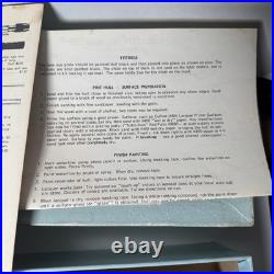 VTG R. Nicoletti Ship Crafters Half Hull Model Kit With Box & Instructions READ