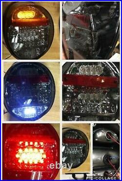 VW Beetle Bug Smoked LED Tail lights for 1973-79 models NEW Rare Ship Free inUSA