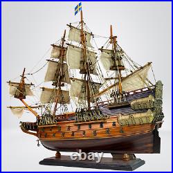 Vasa 1628 Wasa Swedish Wooden Tall Ship Model 22.8 Sailboat Boat New Gift