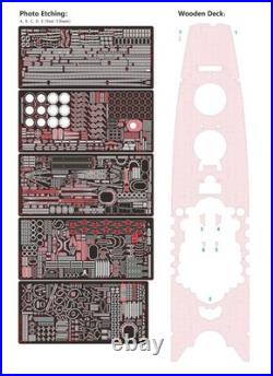 Very Fire 1/350 IJN Battleship Yamato (350902DX) Deluxe Model Ship