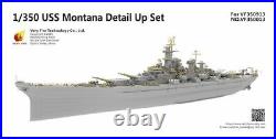 Very Fire 1/350 USS Montana Detail Set (For Very Fire kit) VF350013