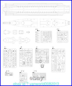 Very Fire VF350913 1/350 USS Navy Battleship BB-67 Montana Ship Model Kit