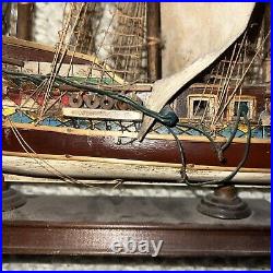 Very old wooden ship Elizabeth gallon 1588? Original Posible US Navy. Dusty