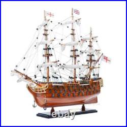 Victory Small Tall Ship Model Handcrafted Wooden Ship Model With Mizzen Mast