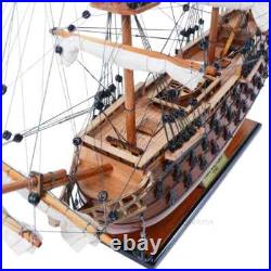 Victory Small Tall Ship Model Handcrafted Wooden Ship Model With Mizzen Mast