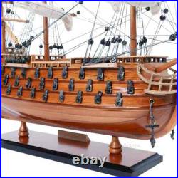Victory Small Tall Ship Model Handcrafted Wooden Ship Model With Mizzen Mast