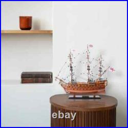 Victory Small Tall Ship Model Handcrafted Wooden Ship Model With Mizzen Mast