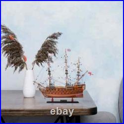 Victory Small Tall Ship Model Handcrafted Wooden Ship Model With Mizzen Mast
