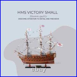 Victory Small Tall Ship Model Handcrafted Wooden Ship Model With Mizzen Mast