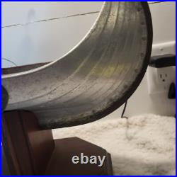 Viking Longship METAL Ship Model Large 27 Sailboat Vintage Needs Love VINTAGE