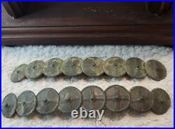 Viking Longship METAL Ship Model Large 27 Sailboat Vintage Needs Love VINTAGE